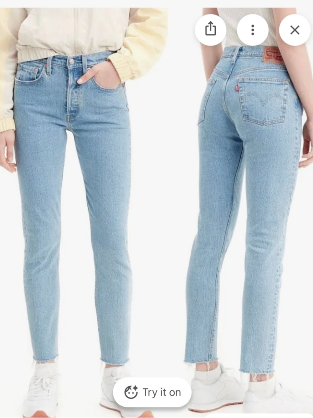 Levi's Light Blue Skinny jeans